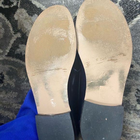 J. Crew Black Leather Loafers - Picture 4 of 8